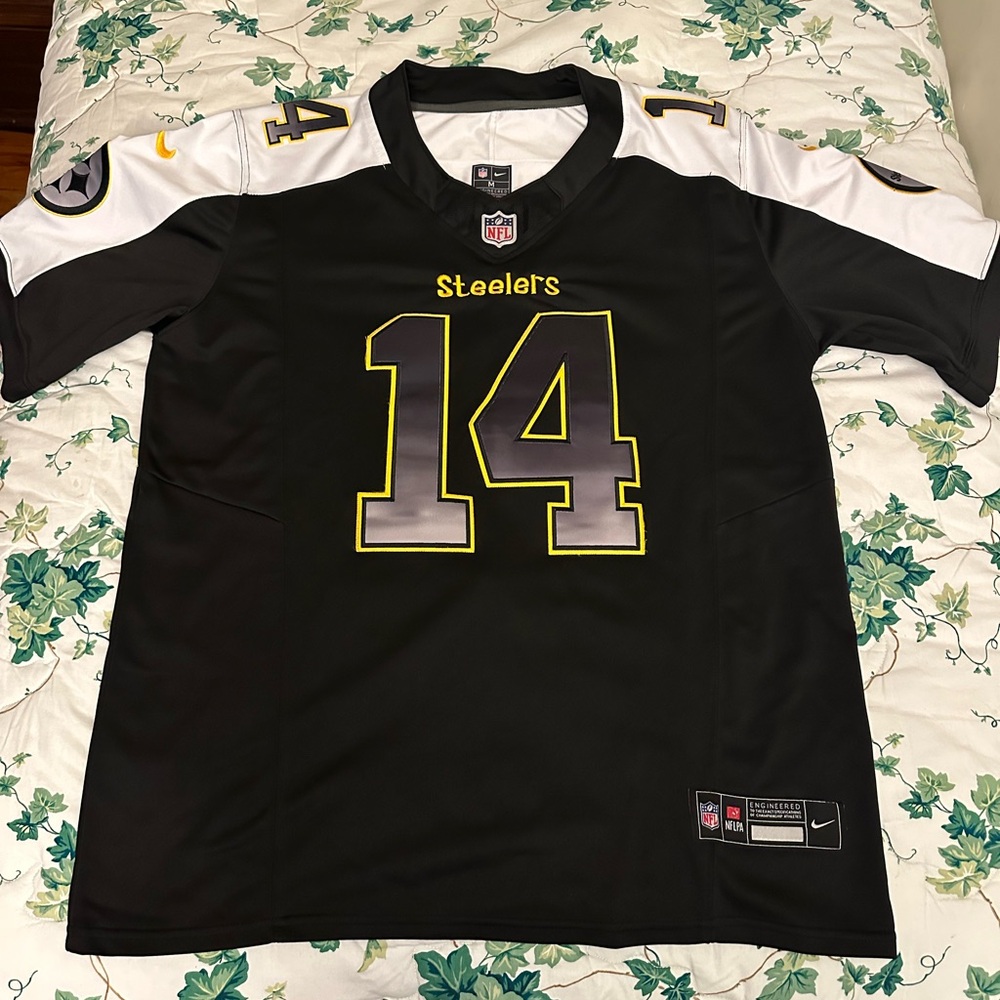 George Pickens Steelers 2023 F.U.S.E. Smoke Vapor Untouchable Limited Jersey